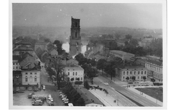 Sprengung der Garnisonkirche 1968, Copyright Detlef Hartz