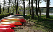 Kanuvermietung im Strandbad Lehnin, Foto: sinnatur