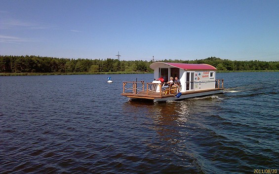 Funboot-Havelsee in der Haveloase - houseboat