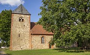 Außenansicht der Kirche Dorf Zechlin, Foto: ScottyScout