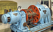Erregermaschine im Energie-Museum, Foto: Energie-Museum Berlin