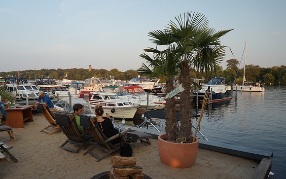 Restaurant "Capriole" in der "Marina am Tiefen See", Foto: Jan Hoffmann