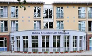 Hotel &amp; Restaurant Am Schlosspark in Dahme/Mark - Außenansicht, Foto: Beate Steinhagen