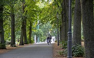 Radfahrer auf dem Humboldthain in Brandenburg an der Havel, Foto: ScottyScout