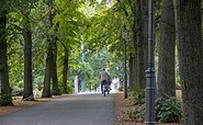 Radfahrer auf dem Humboldthain in Brandenburg an der Havel, Foto: ScottyScout