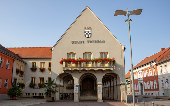 Town information centre Trebbin at the townhall