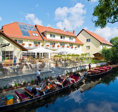 Restaurants "Eisvogel" & "Kahnstube" im Spreewaldhotel Stephanshof