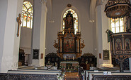 Altarraum der St. Sebastian Kirche in Baruth/Mark, Foto: TMB-Fotoarchiv/ScottyScout