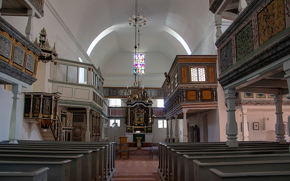 Barocke Innenausstattung der St. Marien Kirche, Foto: TMB-Fotoarchiv/ScottyScout