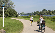 Radfahren im Park Babelsberg entlang der Havel © PMSG/SPSG Andre Stiebitz
