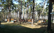 Bungalows auf dem Campingplatz in Zesch am See, Foto: Carsten Voltz