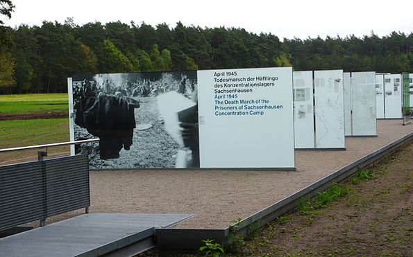 Gedenkstätte Todesmarsch im Belower Wald, Foto: Stefan Erhard