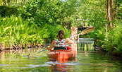 Paddeltour in Burg (Spreewald), Foto: Matthias Hertwig