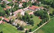 Schloss Diedersdorf, Luftbild, Foto: Schloss Diedersdorf