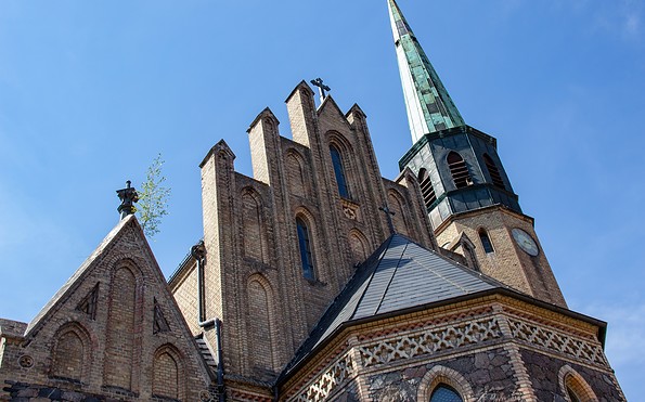 Blick auf die St. Nikolai-Kirche, Oderberg, Foto: ScottyScout