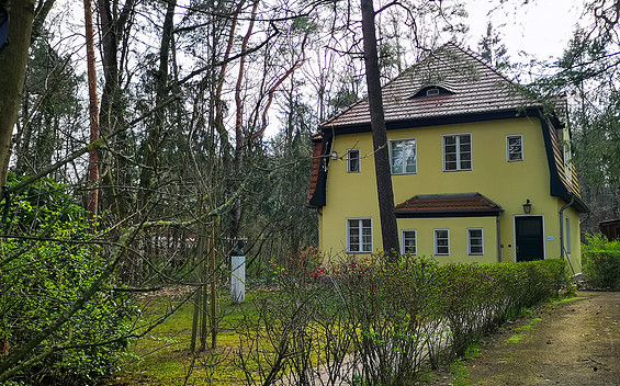Das Peter-Huchel Haus in Wilhelmshorst, Foto: Tourismusverband Fläming e.V.