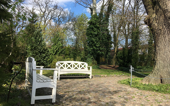 Garten hinter der Alten Aula, Foto: Tourismusverband Fläming e.V.