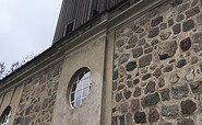 Dorfkirche Mahlow, Ochsenauge über der Südpforte, Foto: Tourismusverband Fläming e.V.