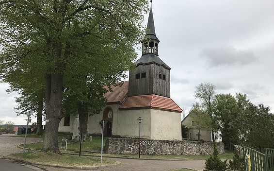 Kirche Mescherin, Foto: Anet Hoppe