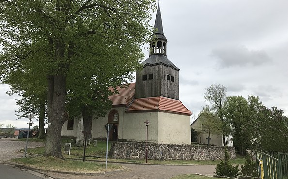 Kirche Mescherin, Foto: Anet Hoppe