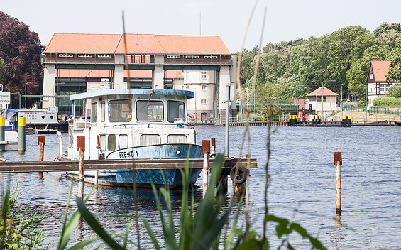 Schleuse Kleinmachnow, Foto: Jedrzej Marzecki