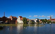 Wasserblick auf die Neustädtische Bucht in Brandenburg an der Havel,, Foto: STG Stadtmarketing- und Tourismusgesellschaft
