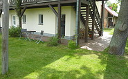 Eingang des barrierefreien Apartments in der Spreewald Pension Spreeaue, Foto: Pension Spreeaue
