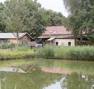 Farm shop at Ringpfeil fish farm, Mellenseer Teiche