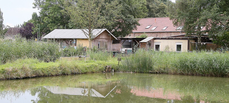 Farm shop at Ringpfeil fish farm, Mellenseer Teiche