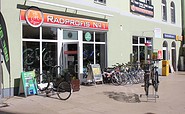 Fahrradverleih am Bahnhof Fürstenwalde, Radprofis Nr 1, Foto: Steffen Lelewel
