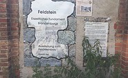 Ausstellung zur verwendung von Feldsteinen, Foto: Amt Joachimsthal (Schorfheide)