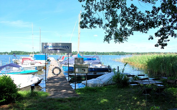 Sportbootliegestelle in Wendisch Rietz, Foto: Danny Morgenstern
