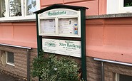 Speisekarte vor dem Haus, Foto: Tourismusverband Fläming e.V.