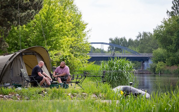Oder-Spree-Kanal, Camping, Foto: Florian Läufer