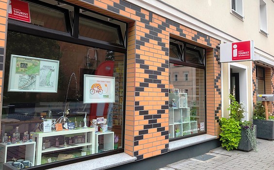 Tourist-Information Schwedt/Oder - Außenansicht, Foto: Elisa Kienbaum