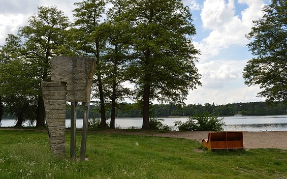 Straussee, Bathing Area in Kulturpark