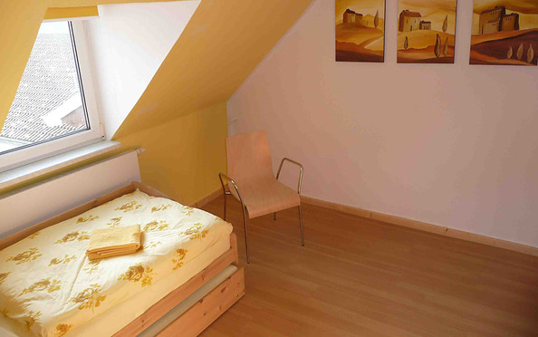 Gelbes Schlafzimmer, Foto: Jörg Gauger