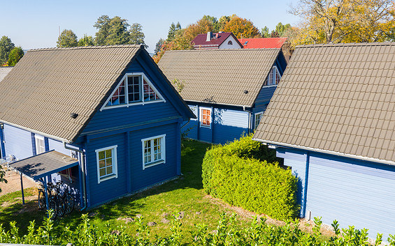 Ferienhäuser am Stolpsee - Obenansicht1, Foto: Frank Kehl