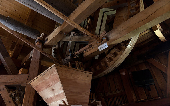 Blick ins Innere der Windmühle, Foto: Jedrzej Marzecki