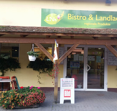 LiVe Bistro & Landladen, regional products shop