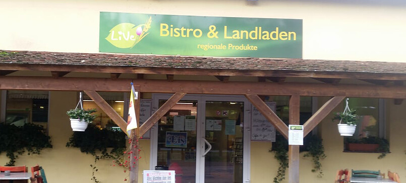 LiVe Bistro & Landladen, regional products shop