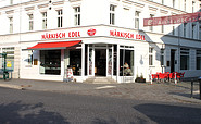 Außenansicht des Stadtcafés Märkisch Edel, Foto: Märkisch Edel GmbH