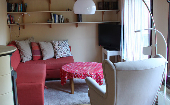 Wohnbereich im Ferienhaus Wandlitz, Foto: Familie Spiller