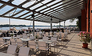Terrace restaurant Filterhaus, photo: Karsten Wiesner