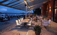 Terrace restaurant Filterhaus, photo: Karsten Wiesner
