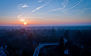 Baum&amp;Zeit Baumkronenpfad - sunset, picture: Baumkronenpfad Beelitz-Heilstätten