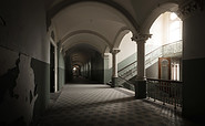 Der verlassene Männerpavillon in Beelitz-Heilstätten, Foto: go2know