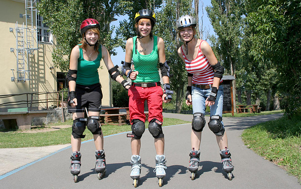 Inline-Skates ausleihen und los gehts, Foto: Nina Peter