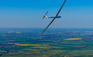 Segelflugzeug über Stölln, Foto: FSV &quot;Otto Lilienthal&quot; Stölln/Rhinow e.V.