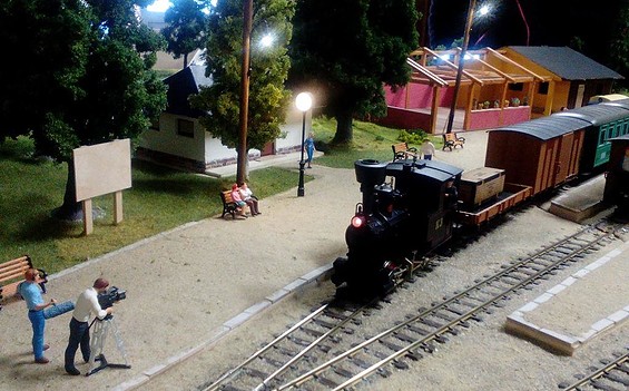 Modellbahnausstellung in Neupetershain, Foto: Modellbahn-, Modellbau- und Puppenverein Neupetershain e.V.